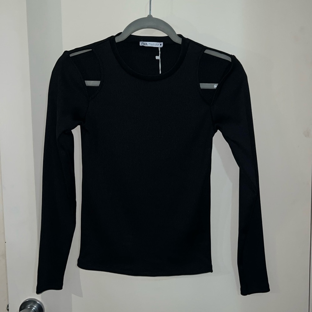 Zara black top S